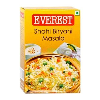 Смесь специй для бирьяни (Shahi Biryani Masala) 50г Everest Shahi Biryani Masala - комбинация специй придаст приятную текстуру и аромат обычному блюду из риса.

Состав: Black Cardamom, Black Pepper, Caraway, Cardamom, Cassia, Cassia Leaf, Chilli, Clove, Clove Leaf, Coriander, Cumin, Kasuri Methi, Mace, Nutmeg, Turmeric.