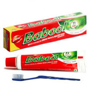Зубная паста Babool (Dabur) + зубная щетка, 100 г