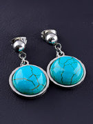 Серьги Бирюза  062291