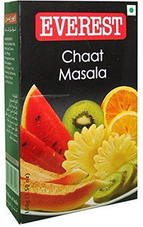 Смесь специй для фруктов Everest Chaat Masala Everest Chaat Masala - это специфическая смесь специй, которая придает глубокий и яркий вкус салатам из свежих фруктов, сокам и напиткам. Добавьте щепотку смеси к отварной кукурузе и вкус станет неповторимым.

Состав: Асафетида, тмин, черный перец, черная соль, чили, гвоздика, кориандр, имбирь, порошок манго, порошок дикого огурца, яблочный уксус, мята, мускатный орех, семечки граната, перец длинный, каменная соль.