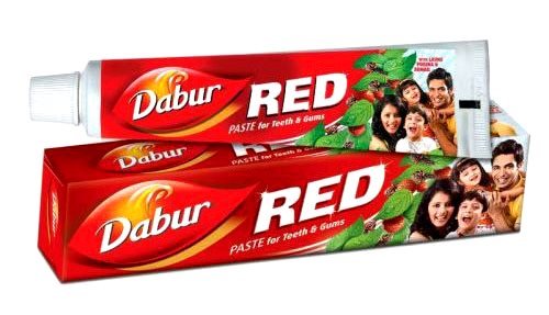 Зубная паста Dabur Red 200г Индийская зубная паста dabur red относится к аюрведическим препаратам. Ее формула содержит экстракты растений, минералы и прочие полезные ингредиенты, которые обеспечивают качественный уход за зубами и полостью рта.
