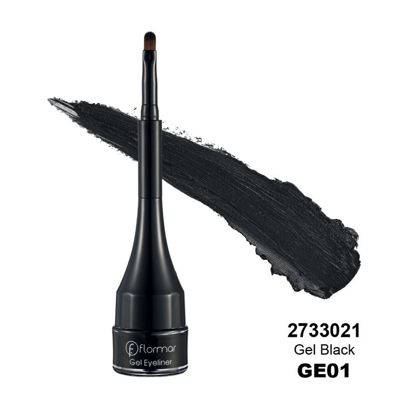 Гелевая подводка для глаз Flormar, 2,2г Black 2733021 Красиво накрашенные глаза сведут с ума любого мужчину. В женском взгляде таится особая магия, загадка, которую хочется разгадать, постичь и открыть для себя. Если мужчине удается познать женщину через глаза, он влюбится в нее и захочет оберегать ото всех жизненных напастей. 

Чтобы ваши глазки излучали очарование, а взгляд был завораживающим и соблазнительным, воспользуйтесь гелевой подводкой Flormar. Невероятно сильные, насыщенные оттенки позволят сделать глаза более выразительными и невероятно красивыми.

Кисть выполнена из качественного материала и имеет безупречную форму для создания идеально ровной подводки любой ширины. Консистенция средства быстро сохнет и держится в течение суток без необходимости повторного нанесения в середине дня. Формула продукта содержит особые защитные частички, которые будут ухаживать за кожей века каждую минуту.

Подарите своим глазам волшебный блеск и королевскую красоту, воспользовавшись подводкой Flormar от знаменитого турецкого бренда.

Способ применения: начните проводить линию от внутреннего угла глаза к внешнему так, чтобы кисточка шла точно вдоль основания ресниц. Для создания экзотического облика продлите линию за пределы века.